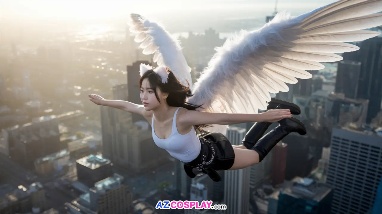 Flying Catgirls 129
