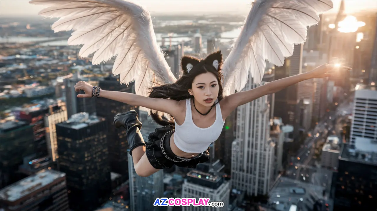 Flying Catgirls 131