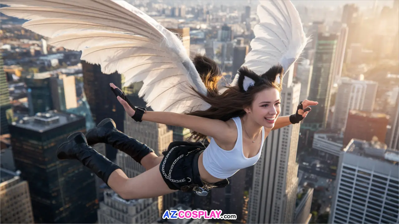Flying Catgirls 134