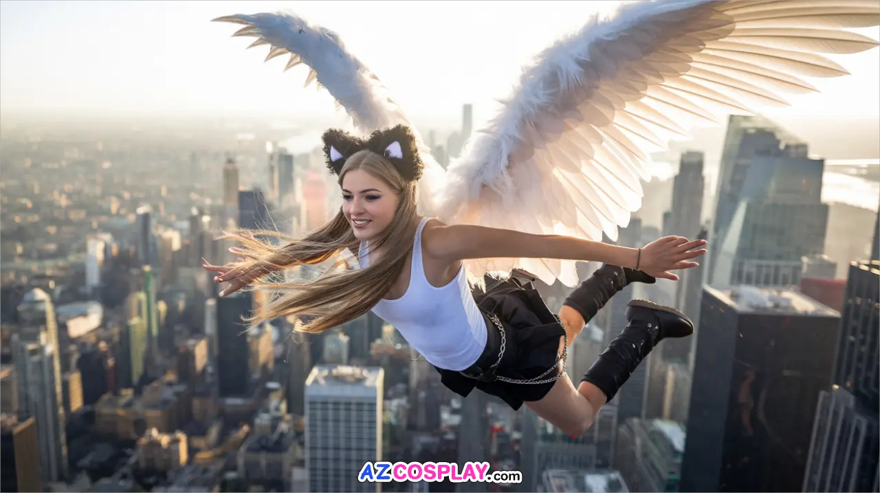Flying Catgirls 135