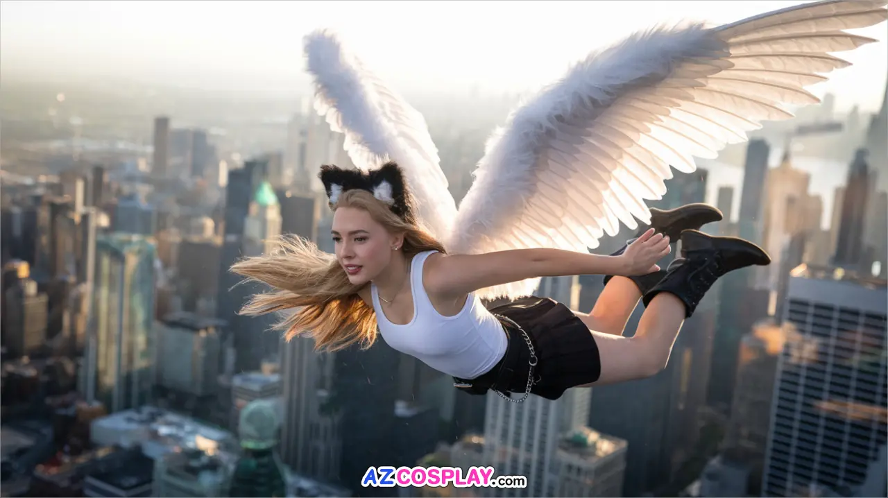 Flying Catgirls 136