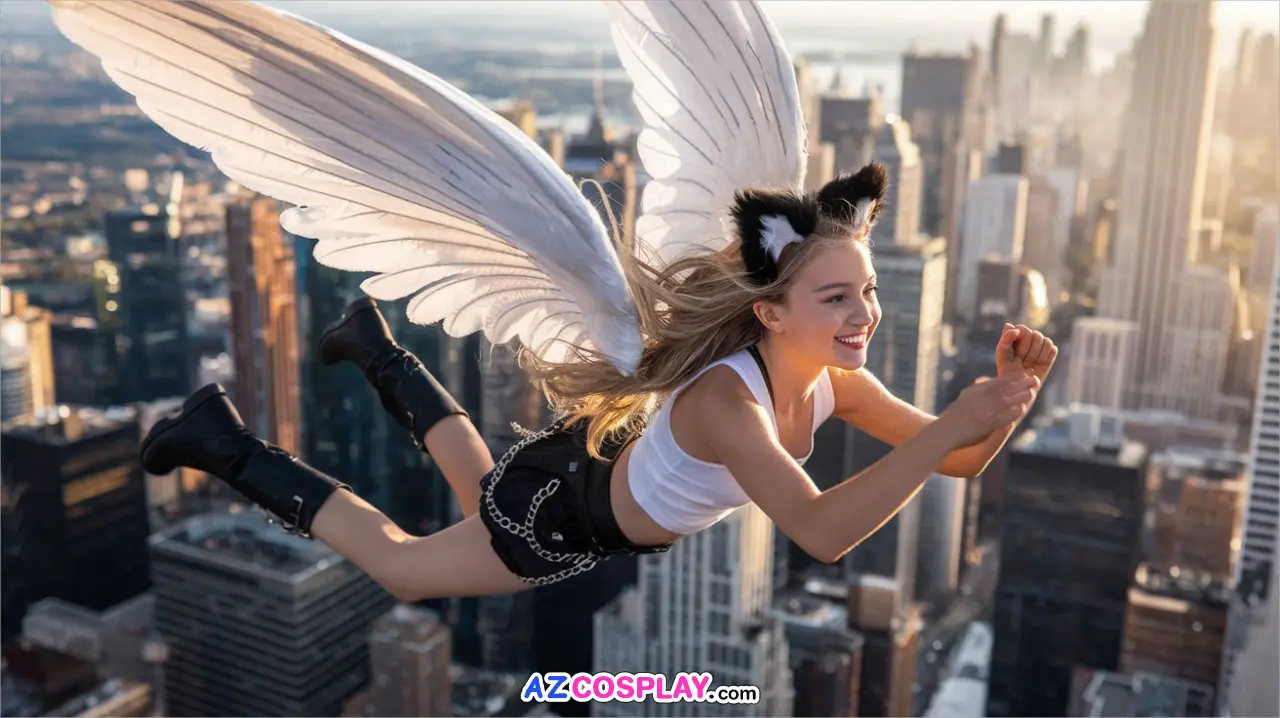 Flying Catgirls 142